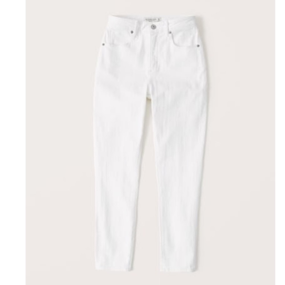 Abercrombie & Fitch Curve Love High Rise Super Skinny Ankle Jeans
